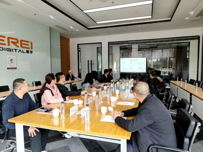 第一師阿拉爾市黨委組織部蒞臨捷瑞數(shù)字考察，共探全域數(shù)字化轉型發(fā)展